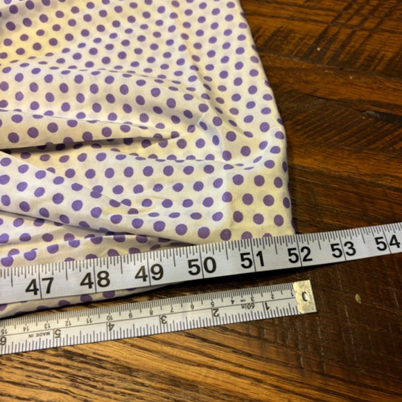 Lavender Polka Dot Silky Infinity Scarf - Picture 3 of 6